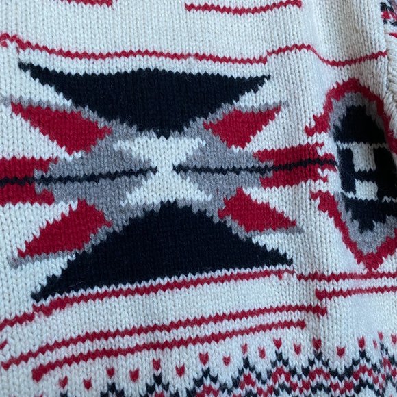 RALPH LAUREN Blue Label Vintage Hand Knit Sweater - Picture 2 of 7